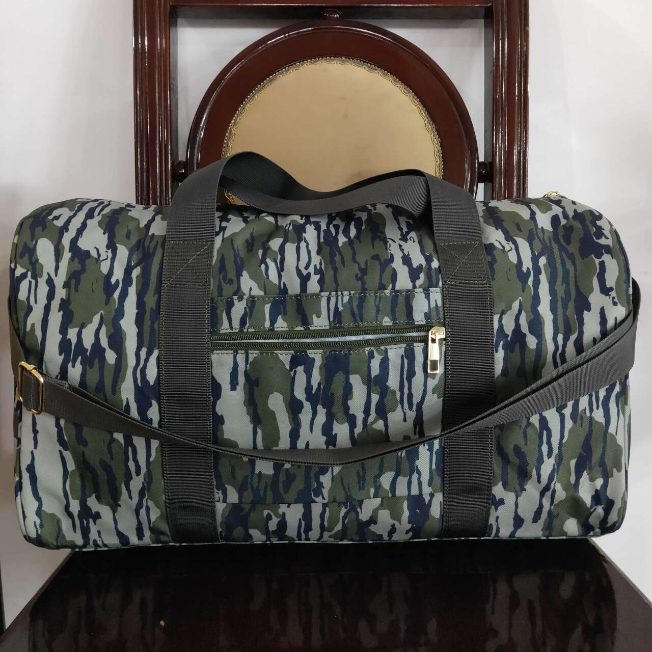 BA0159  Olive Camouflage Gym Bags Traveling Bags