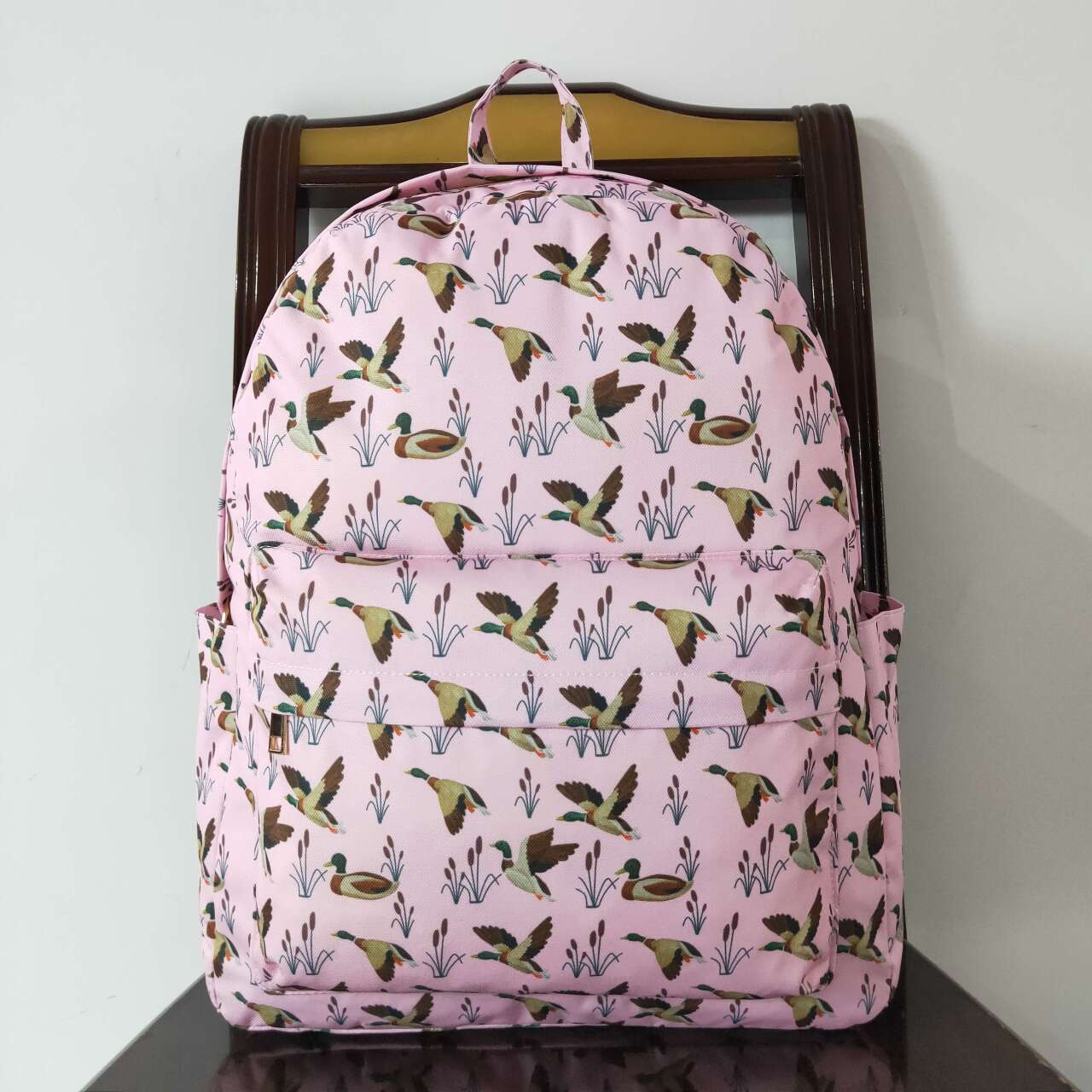 BA0202 toddler backpack mallard baby girl gift preschool bag