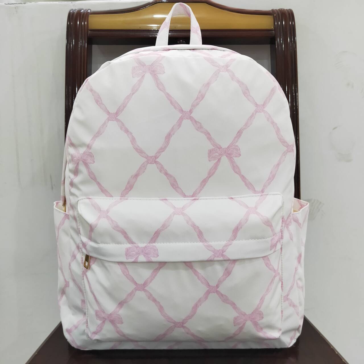 BA0225 toddler backpack bow print baby gift preschool bag