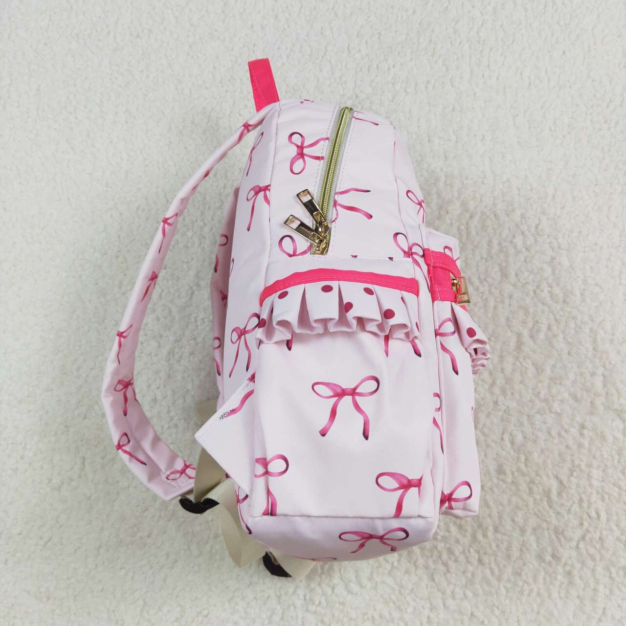 BA0233 toddler backpack Bow print print baby gift preschool bag