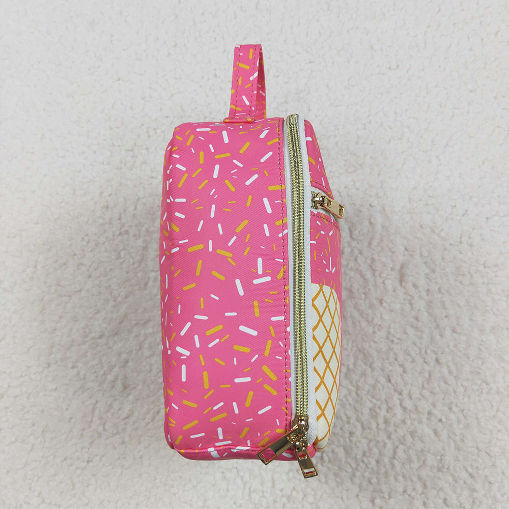 BA0299 baby bag pink drips sprinkles lunch boxes bags