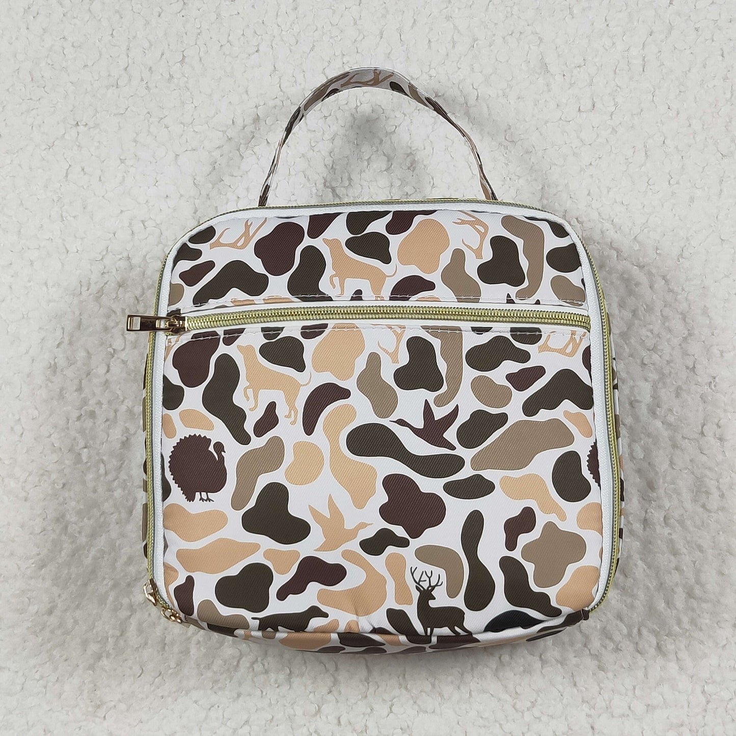 BA0305 baby bag khaki camouflage lunch boxes bags