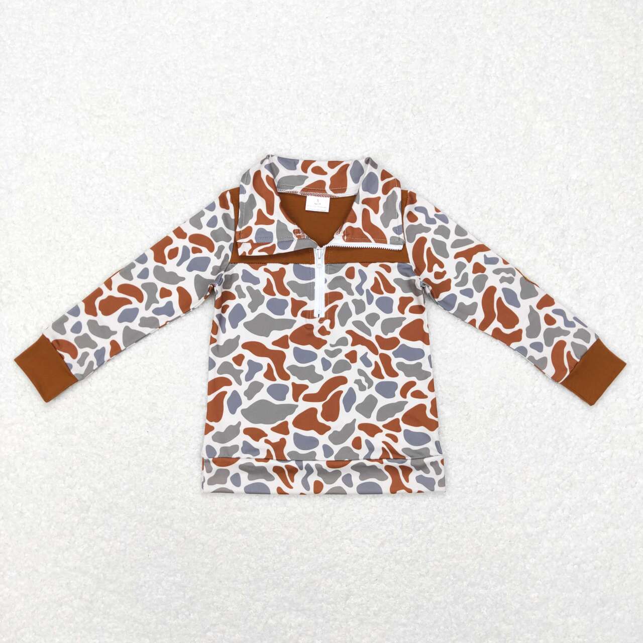 BT0468 baby boy camouflage print boys polo tops