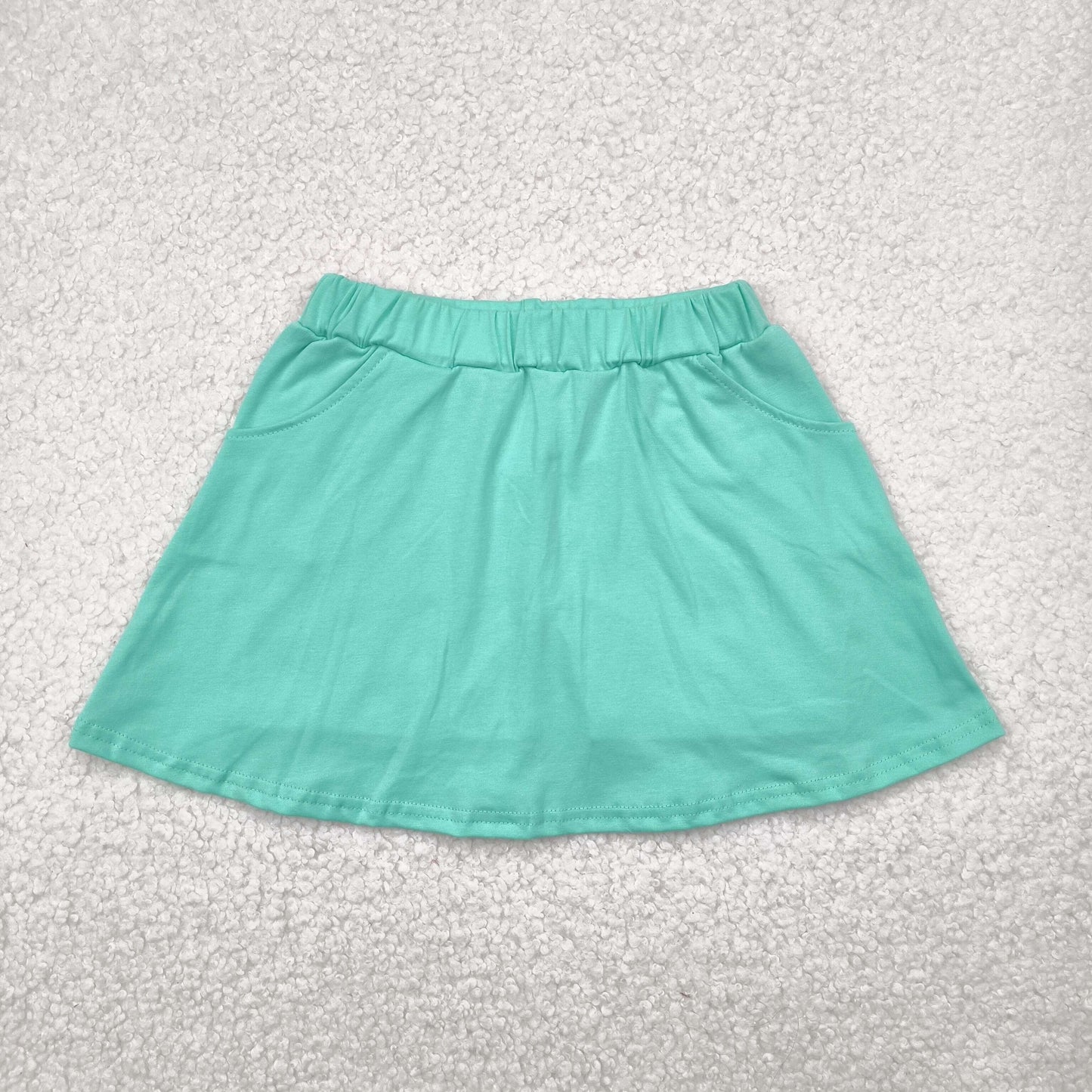 Sibling Baby Girls Pocket Cotton Skorts Skirts