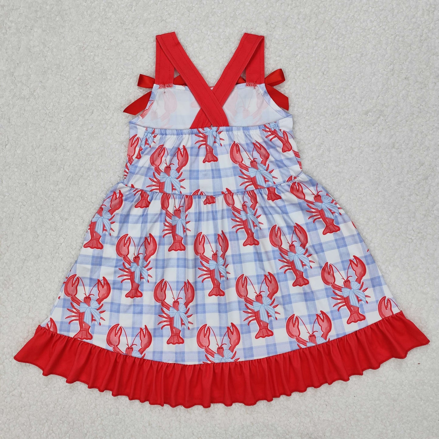 GSD1968 toddler clothes crayfish girl summer dress