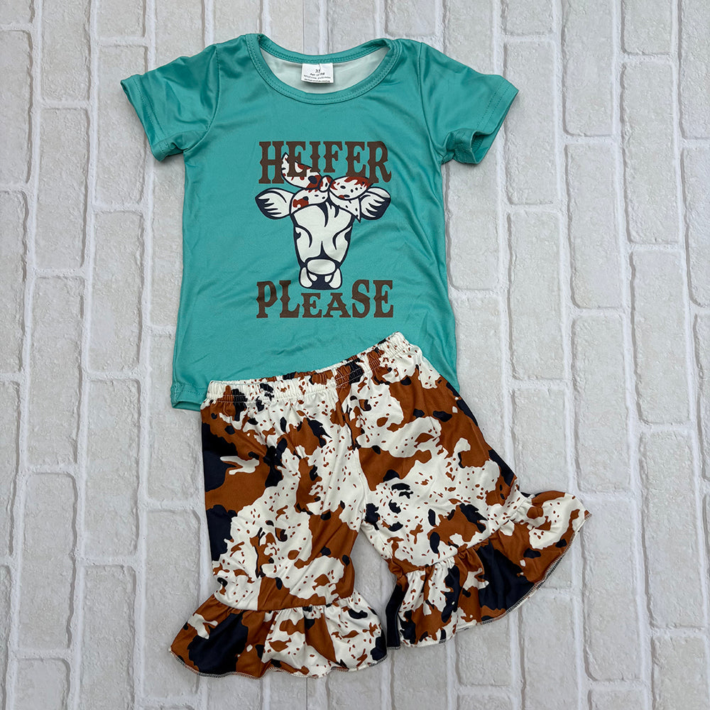 heifer please T-shirts Shorts Sets GSSO0031