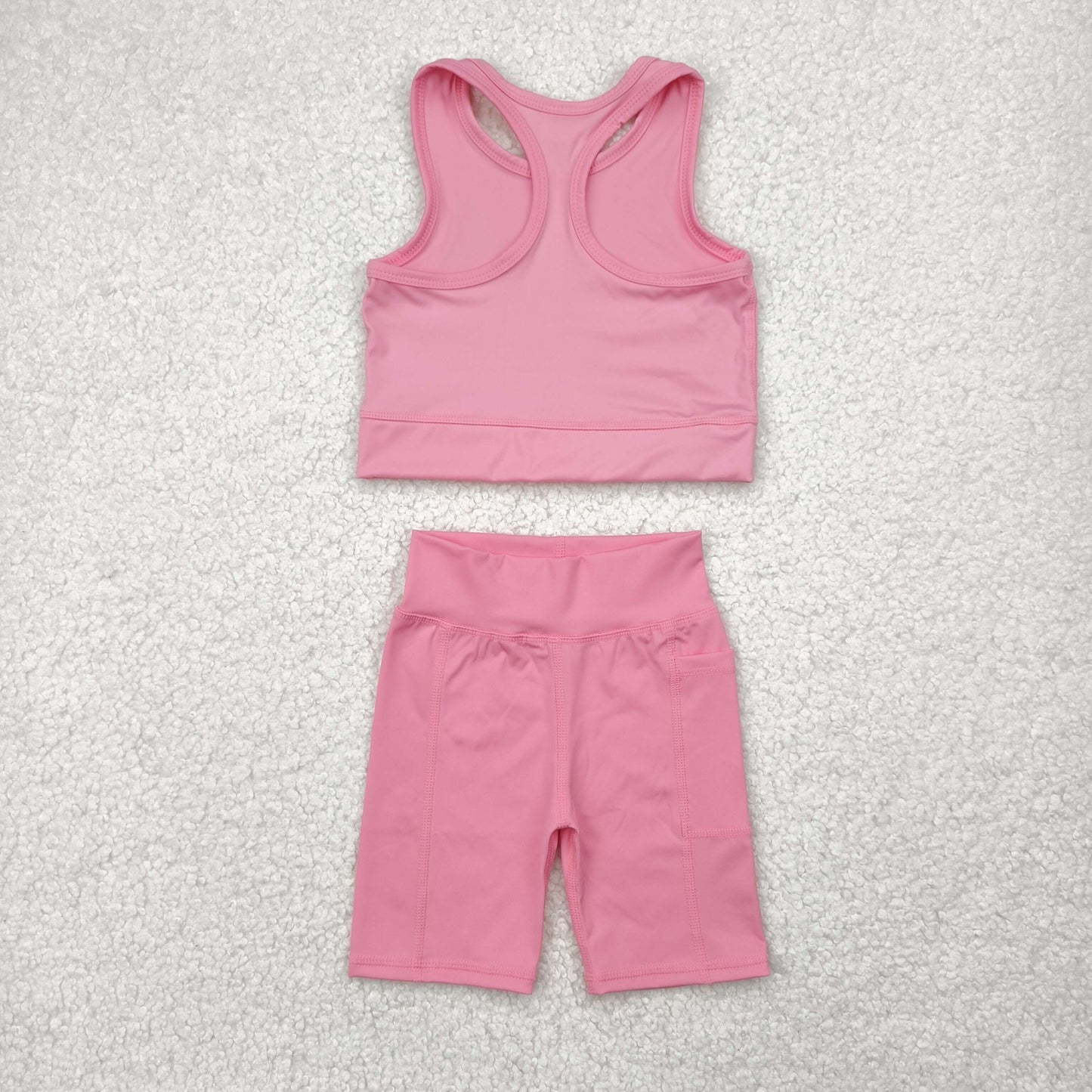 Sibling Baby Girls Athletic Active Wear Top Shorts Clothes Sets
