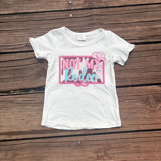 girls rodeo white t-shirts GT0139