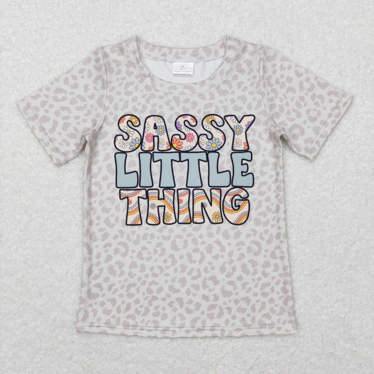 GT0401 baby girl summer T-shirt