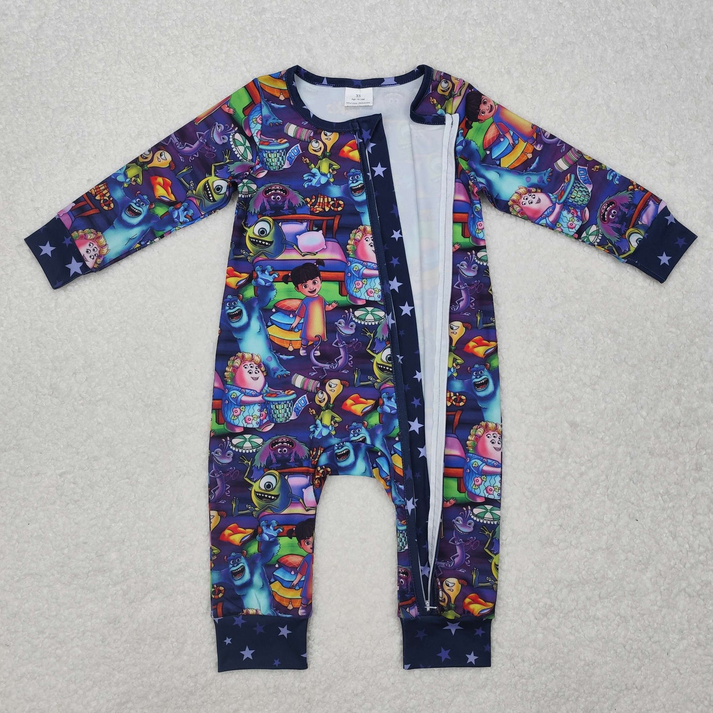 LR2164 baby girl clothes cartoon girl winter romper