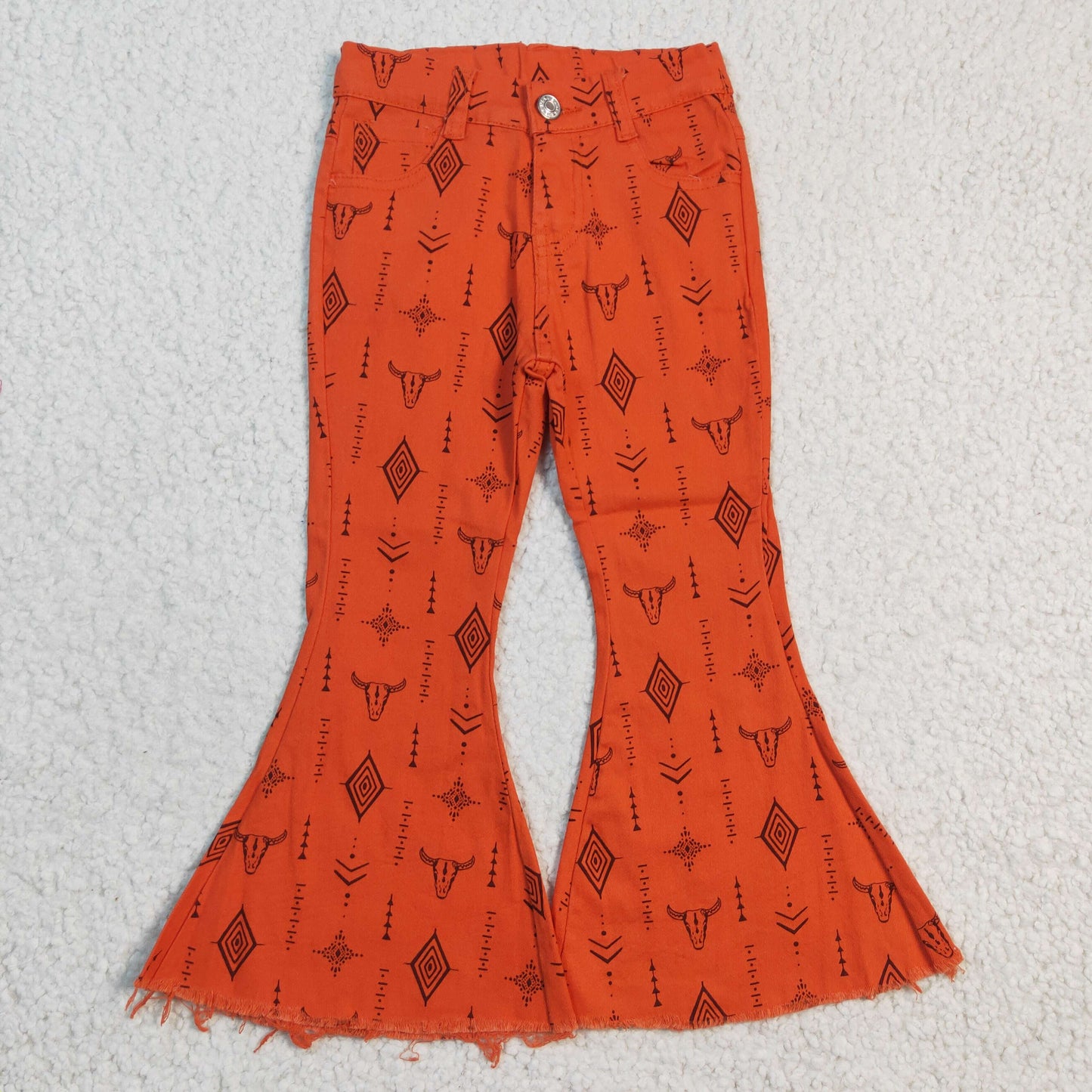 Western Baby girls Bell Bottom Pants Jeans