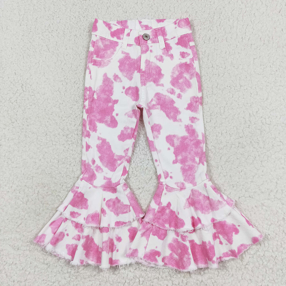 Western Baby girls Bell Bottom Pants Jeans