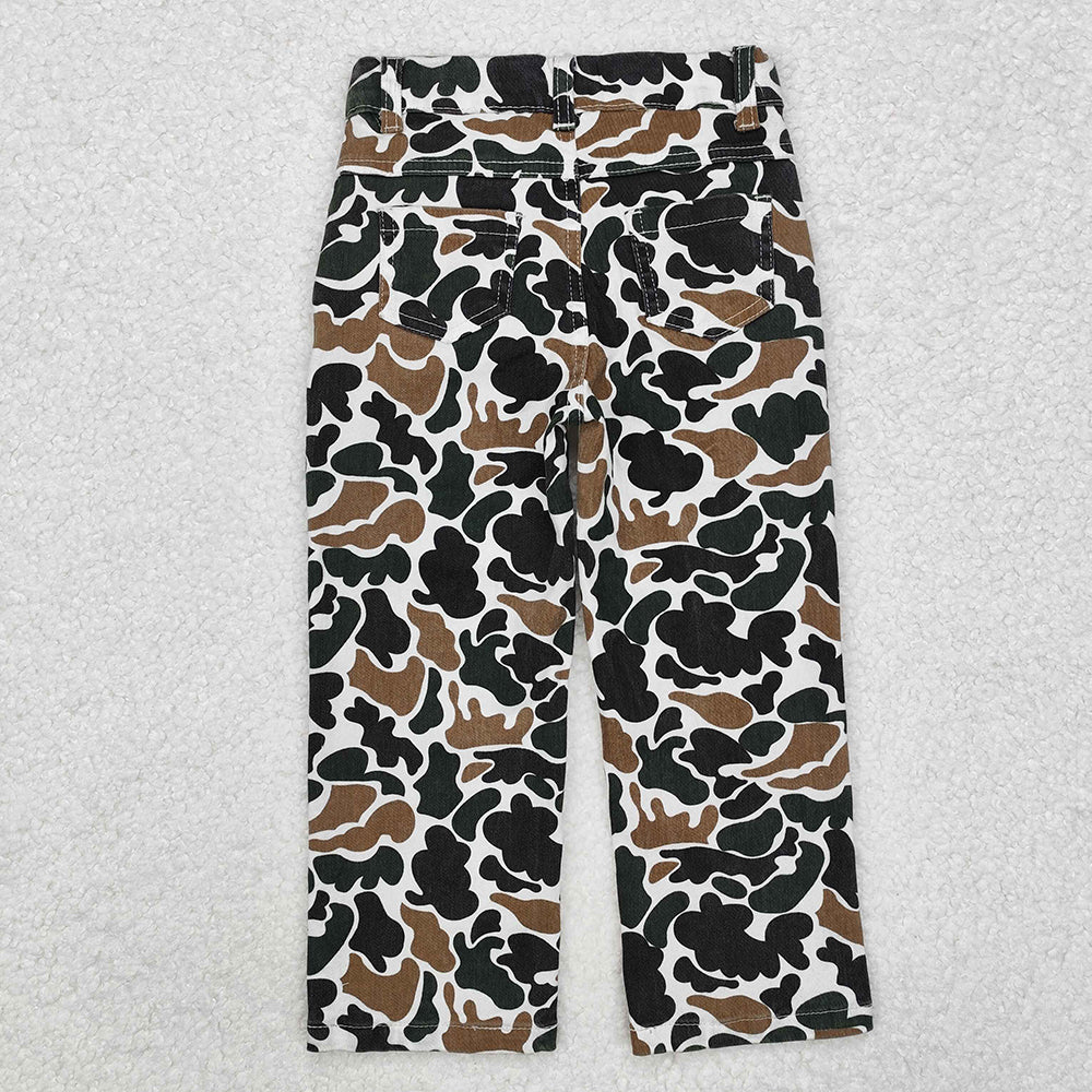 Boys Hunting Duck Camouflage Bottom Jeans