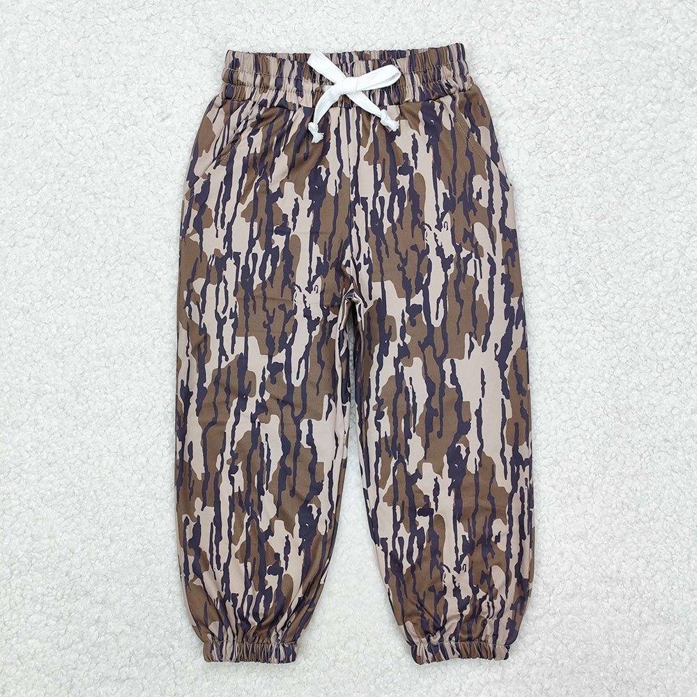 P0649 Baby kids bottomland camouflage jogger pants