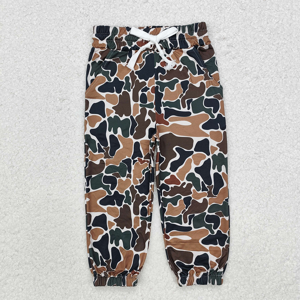 P0650 Baby kids duck camouflage jogger pants