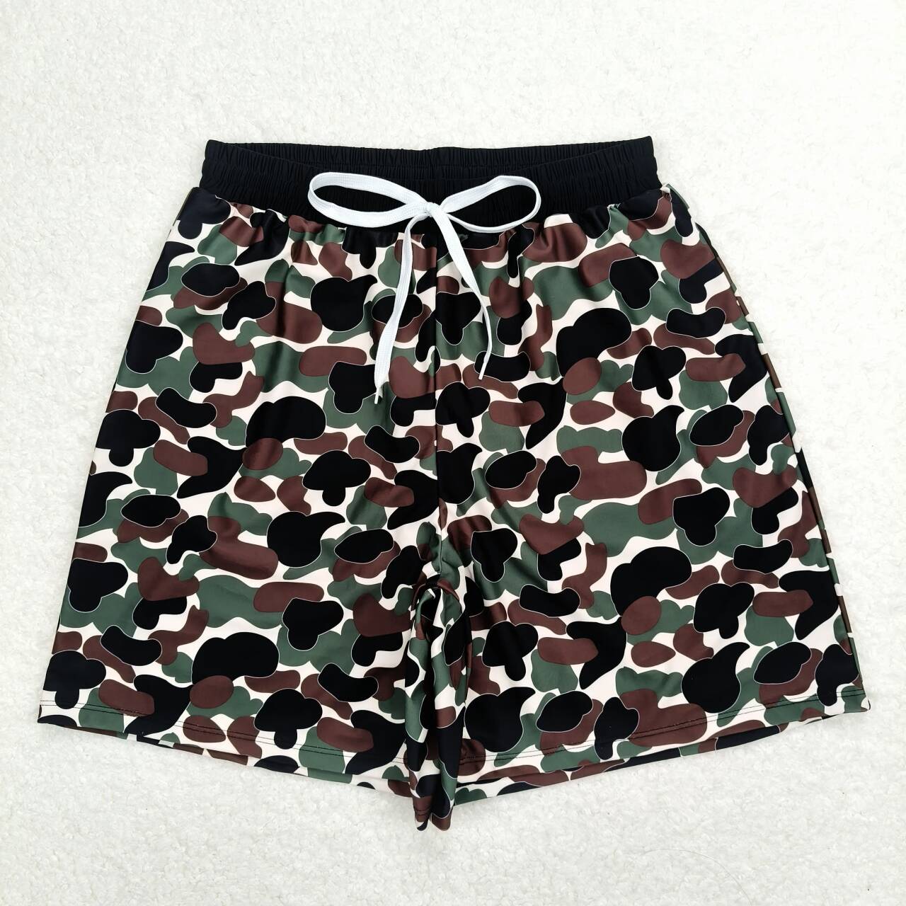 Adult Men green camouflage Trunks Swimsuits S0401