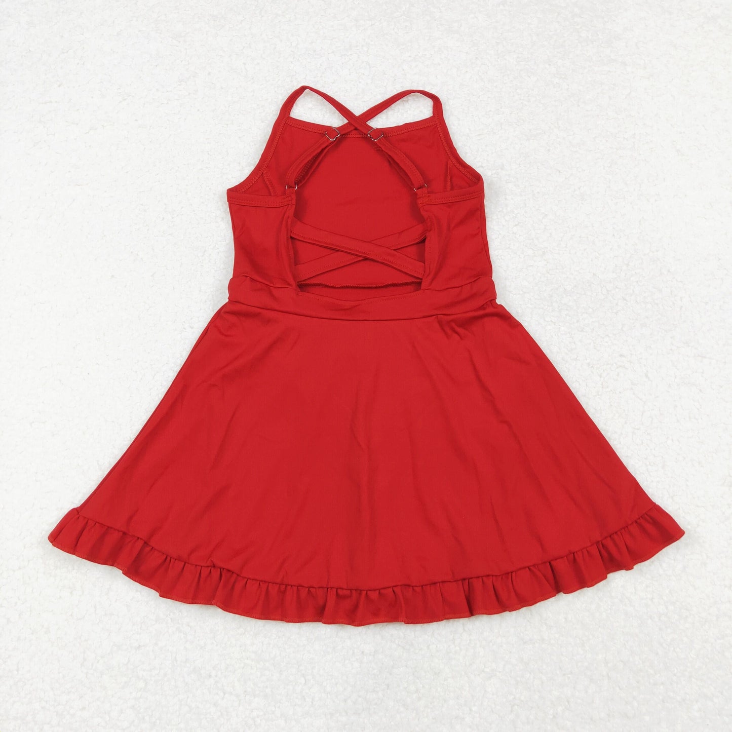 S0453 baby girl clothes red girl summer yoga wear