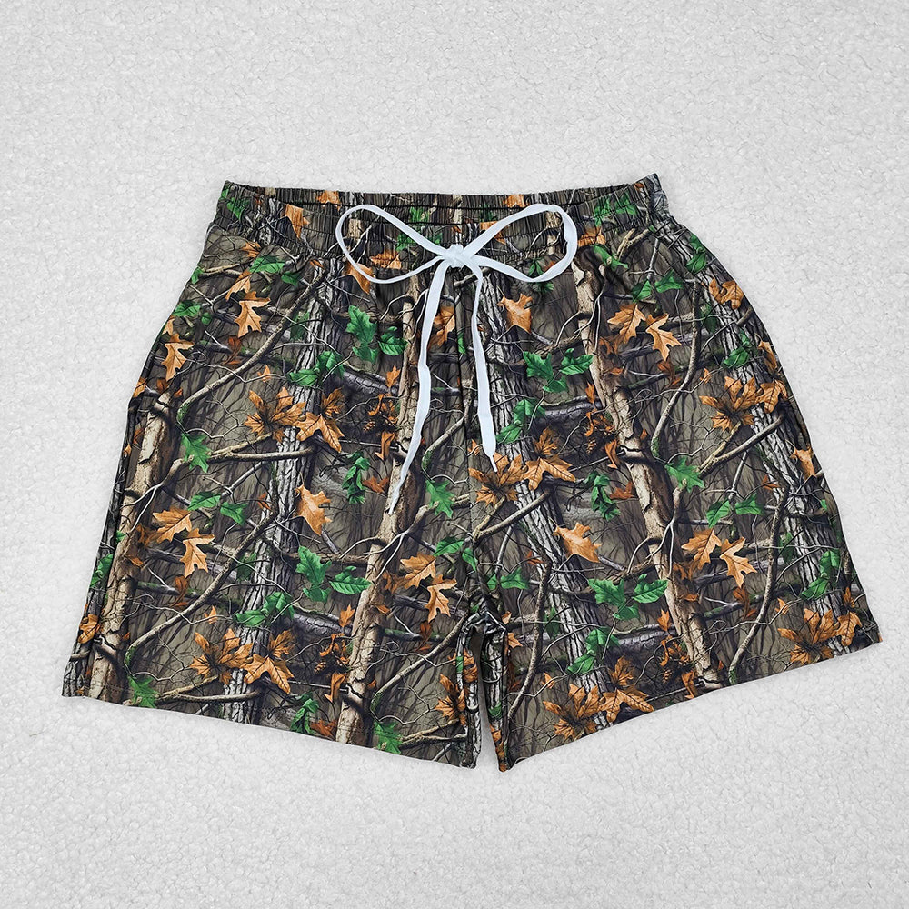 Adult Men real tree camouflage Trunks Swimsuits S0472