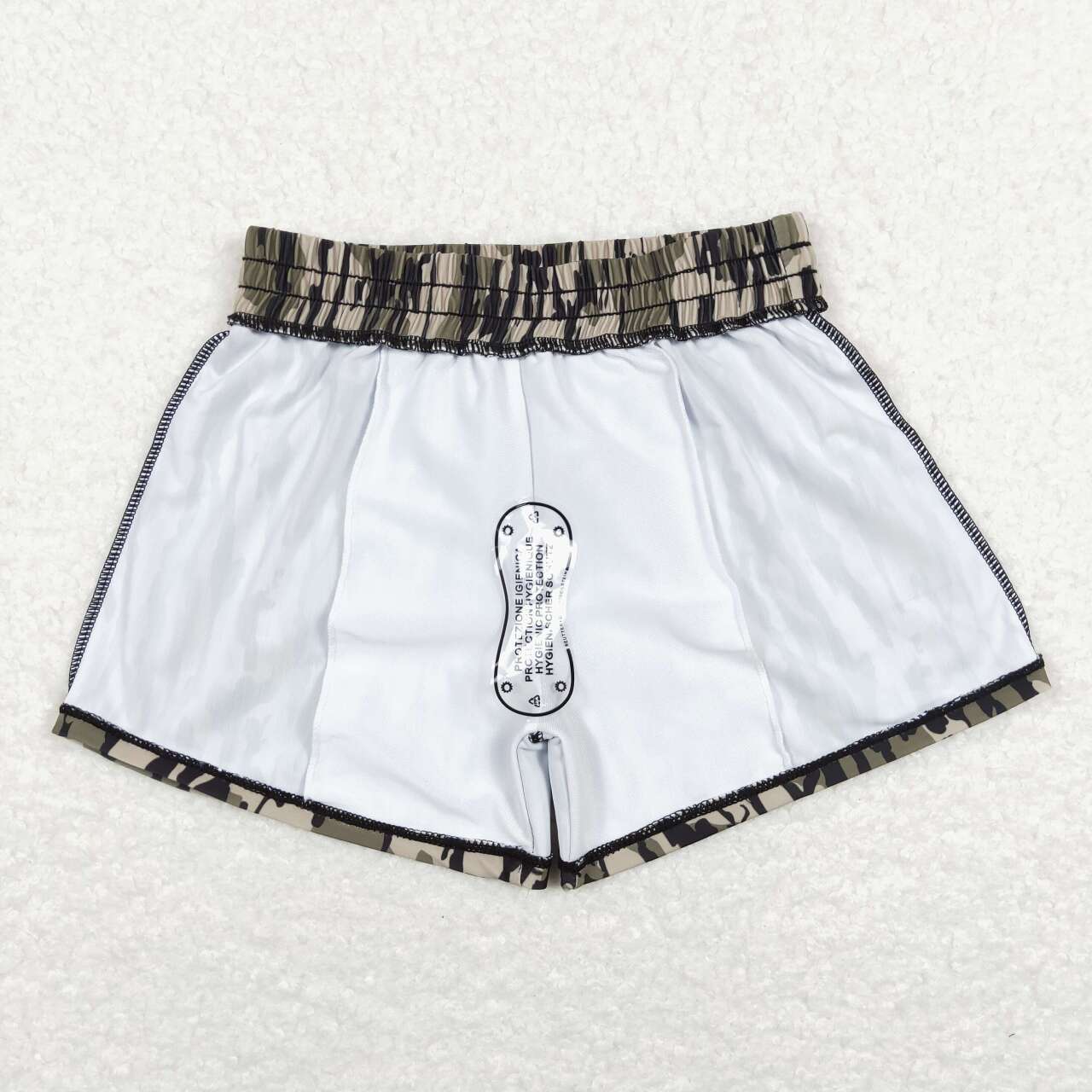 Ss0194 baby boy clothes boy camouflage swim trunks
