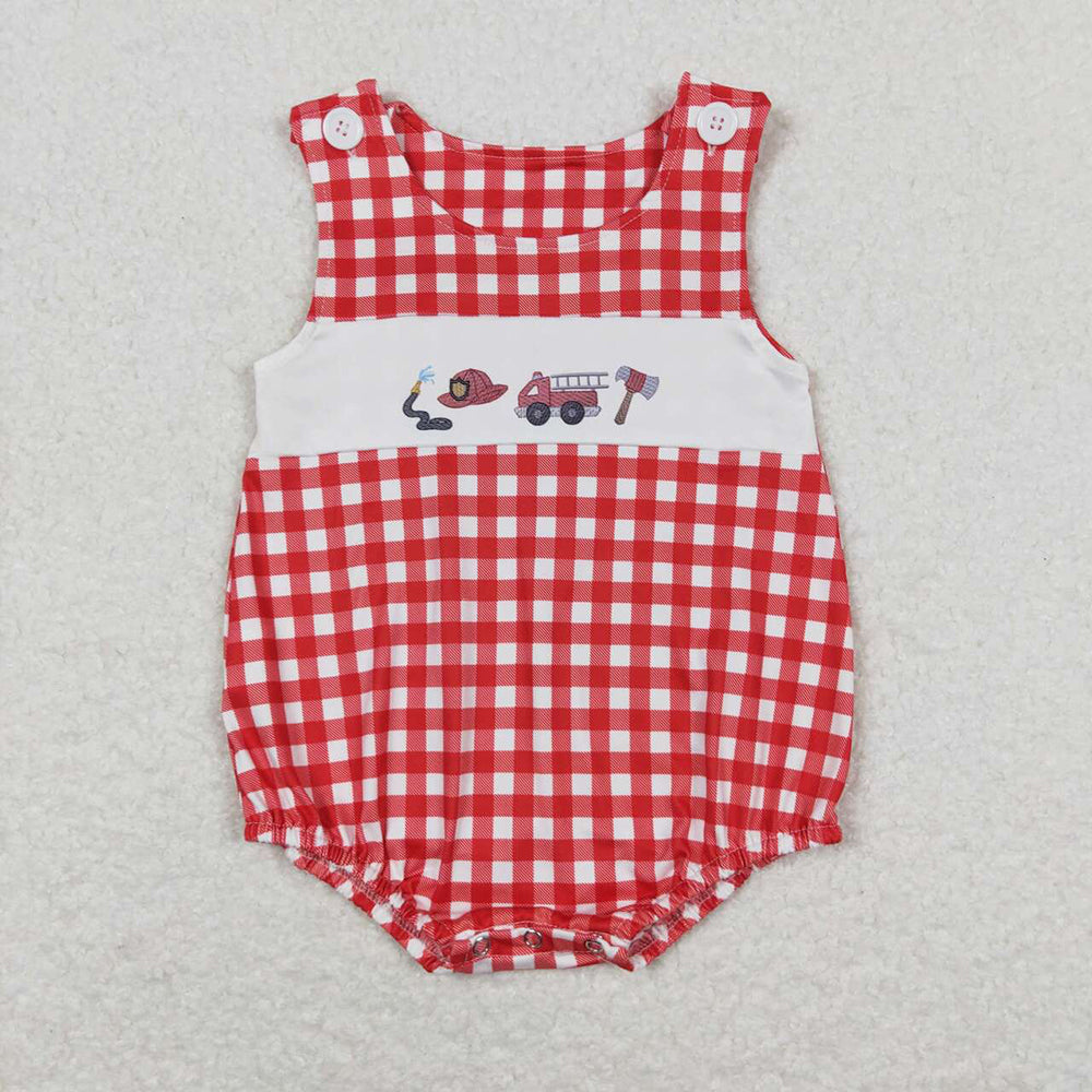 Sibling Baby Infant Boys Cute Summer Rompers