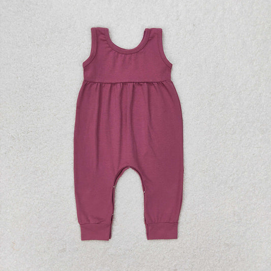 SR1453 Wine baby kids cotton summer rompers