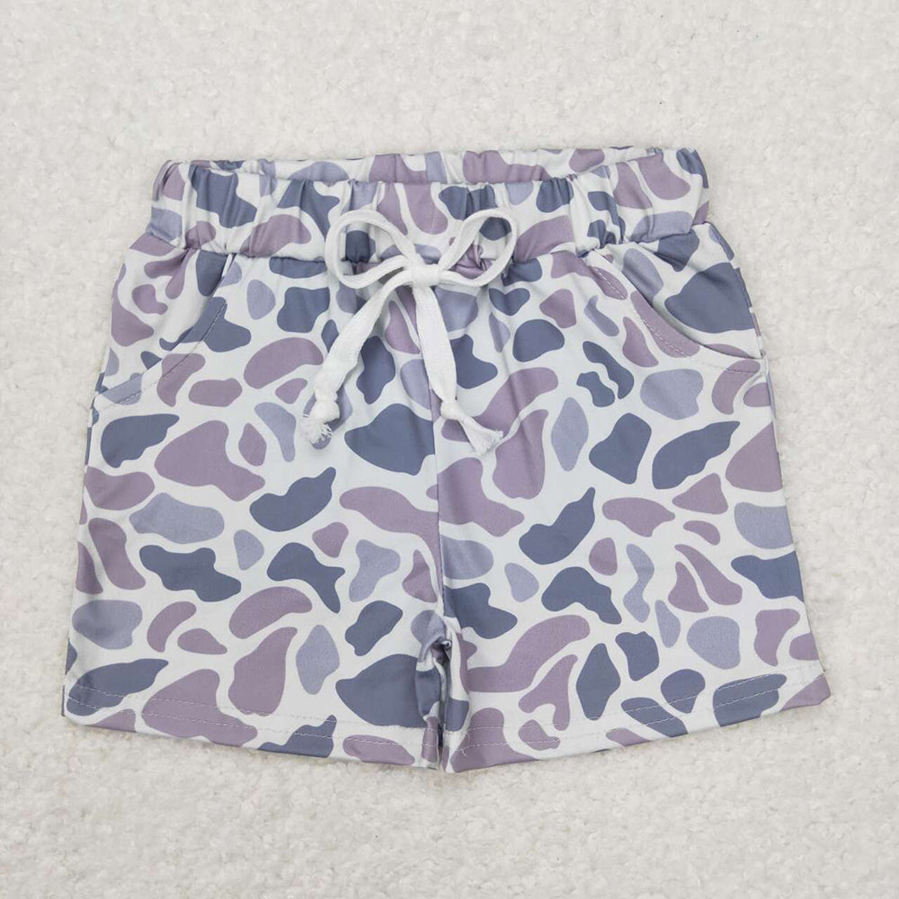 8 Colors Sibling Baby Boys Camouflage Summer Bottom Shorts