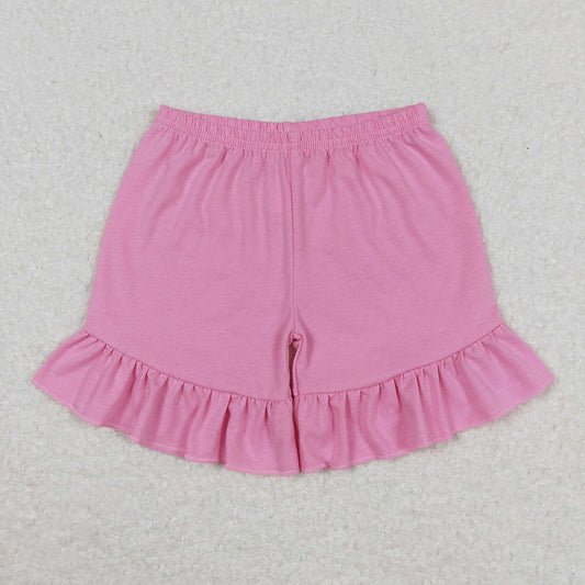 SS0271baby clothes girls pink summer shorts bottom