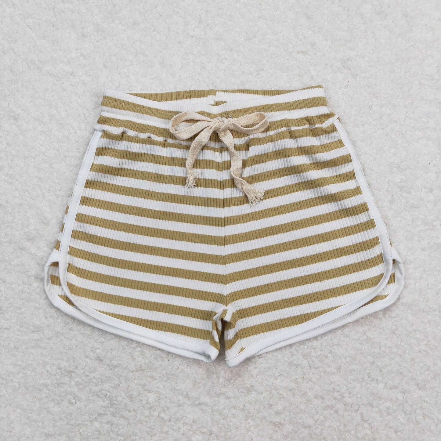 Sibling Baby Girls Colorful Stripe Summer Cotton Shorts Bottom