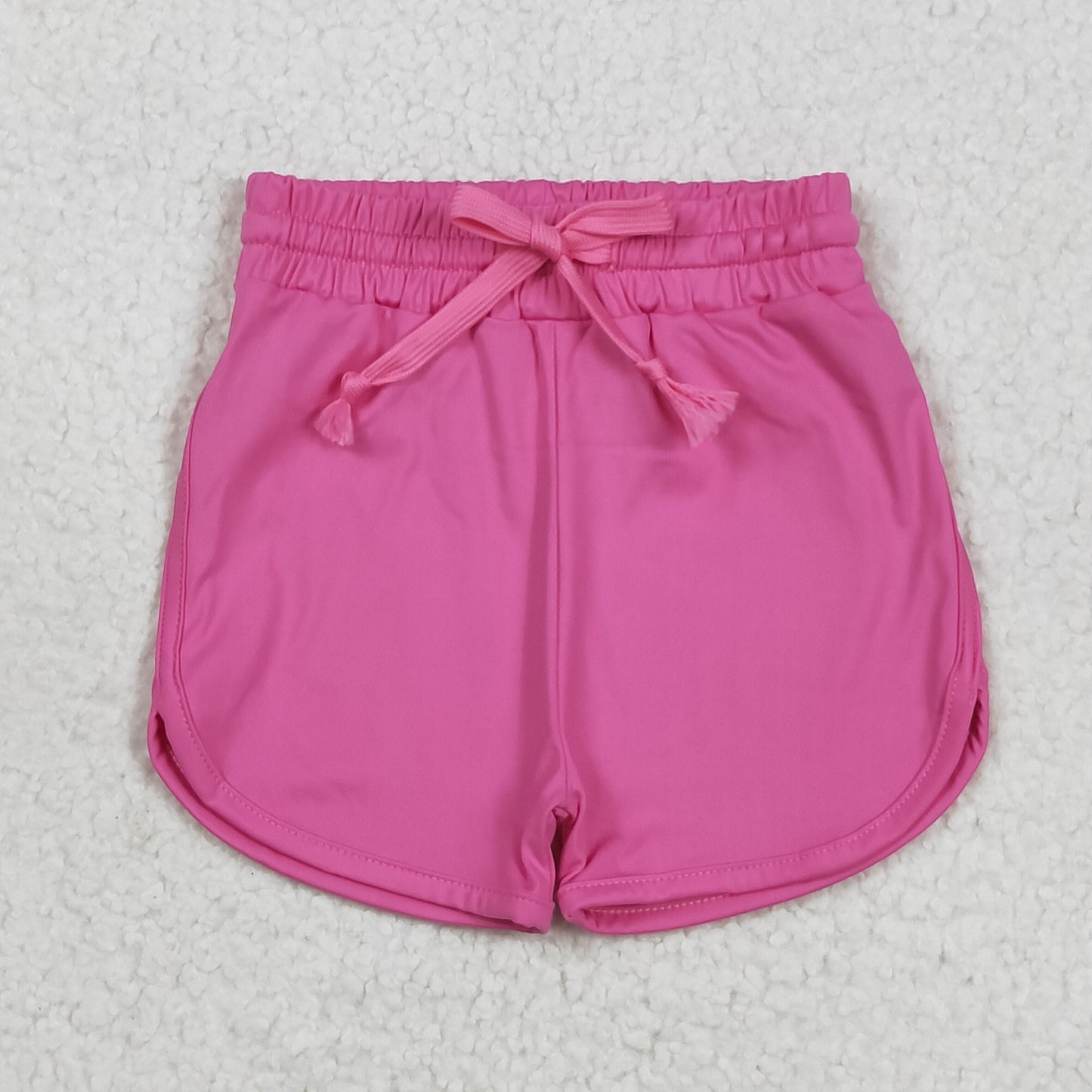 SS0503 Baby Girls Pink Sports Shorts