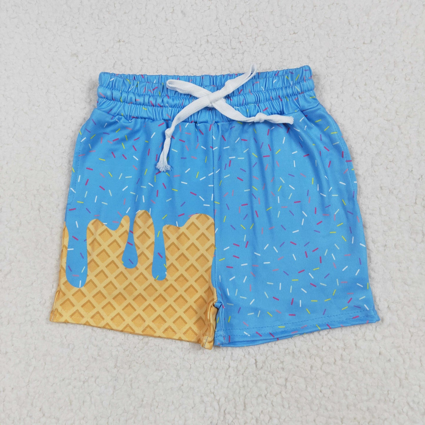 Sibling Baby Boys Drips Sprinkles Team Shorts Bottoms