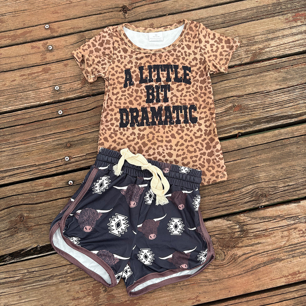 Western Cowgirls Cow Shirt Top Shorts Outfits