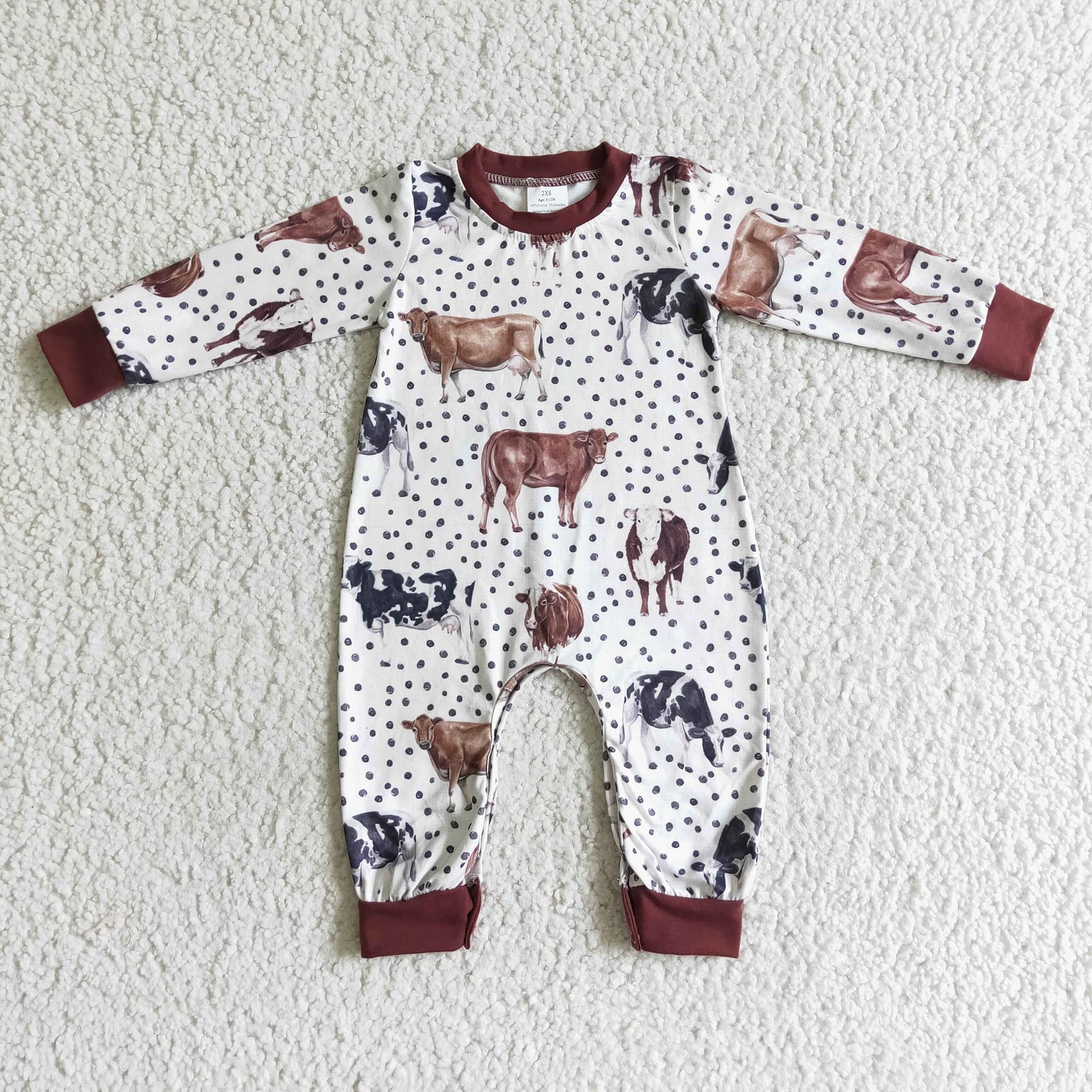 Heifer Long Sleeve romper