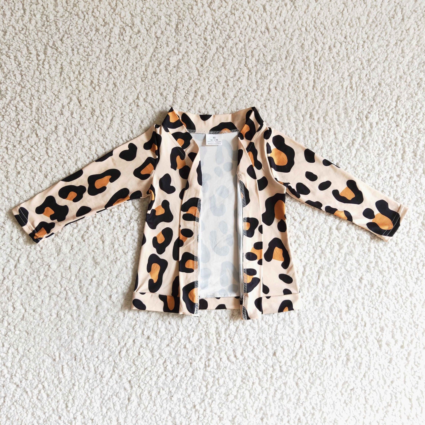 Leopard Long sleeve cardigan