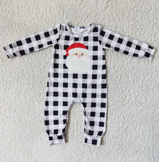 Baby Boys Christmas santa rompers
