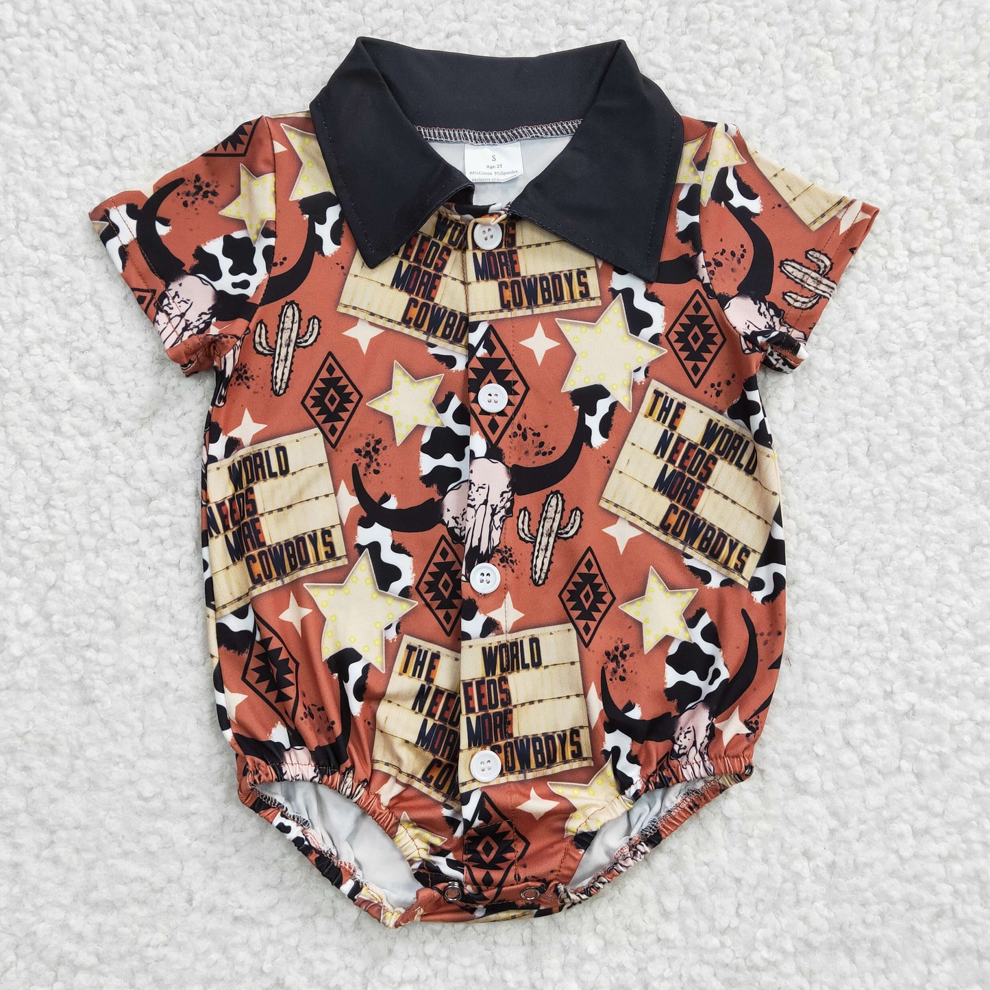 cowboys baby romper SR0193