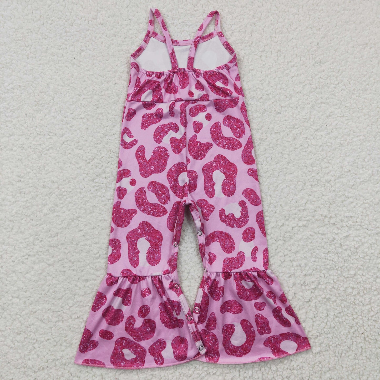 girls rosy leopard jumpsuit SR0216
