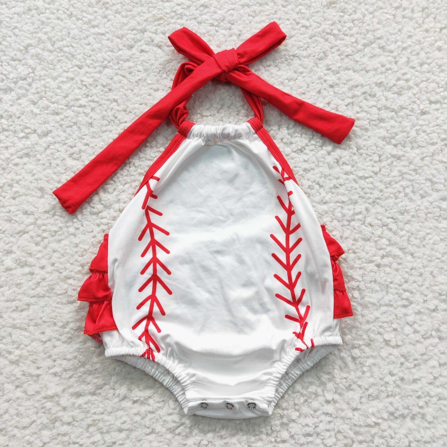 baseball simple romper SR0327