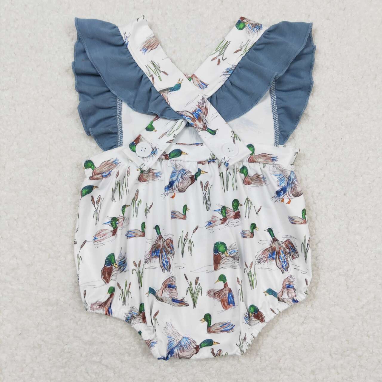 SR0893 baby girl clothes mallard girl summer bubble