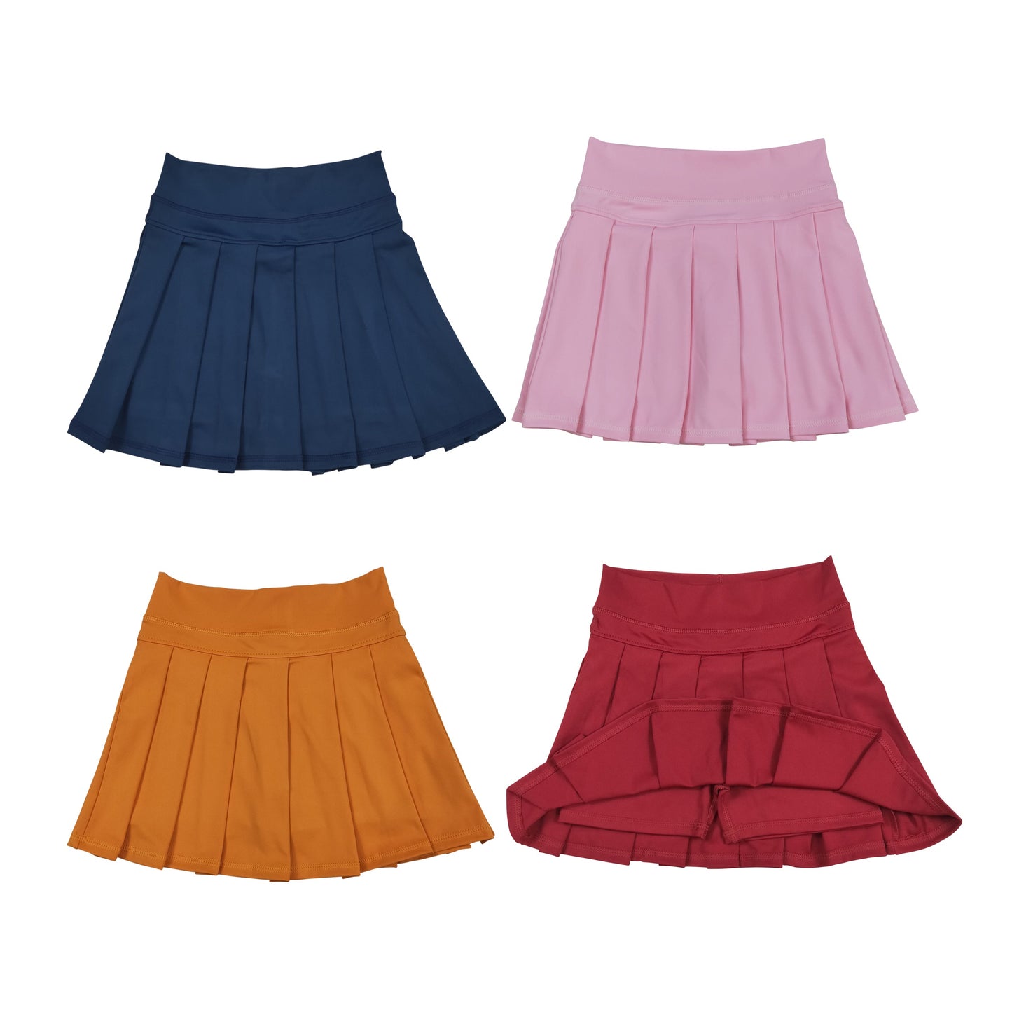 Sibling Baby Girls Yoga Active Colorful Short Skirts Bottoms