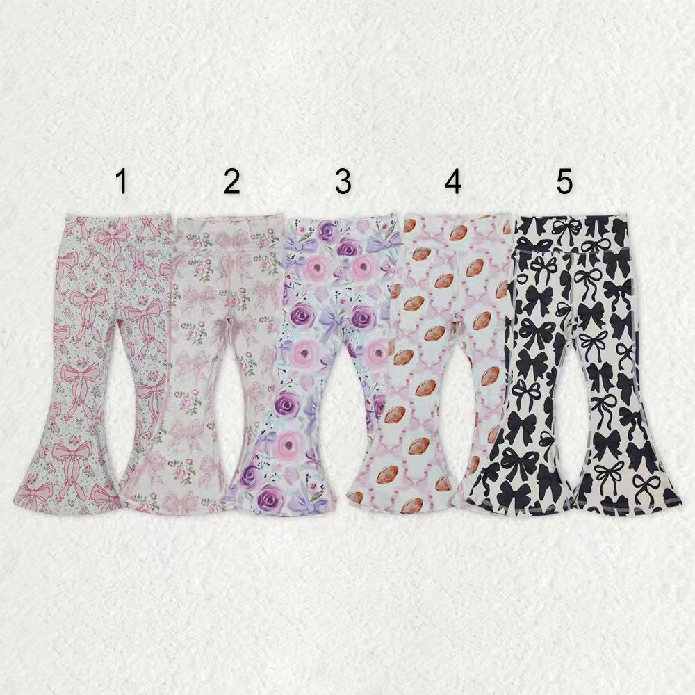 Sibling Baby Girls Yoga Active Bell Bottom Pants