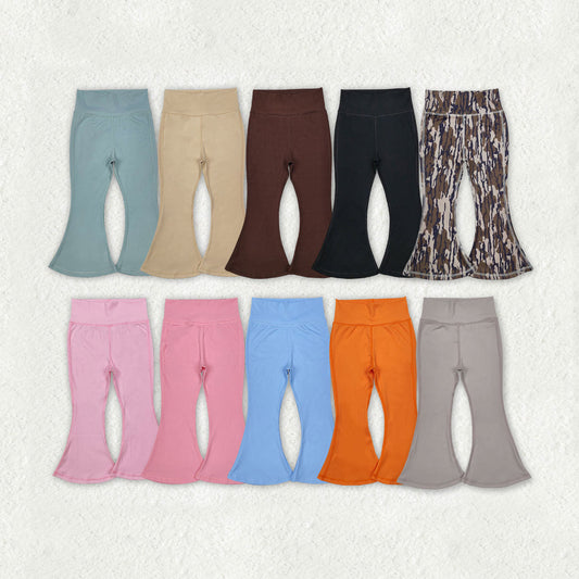 Sibling Baby Girls Yoga Active Bell Bottom Pants