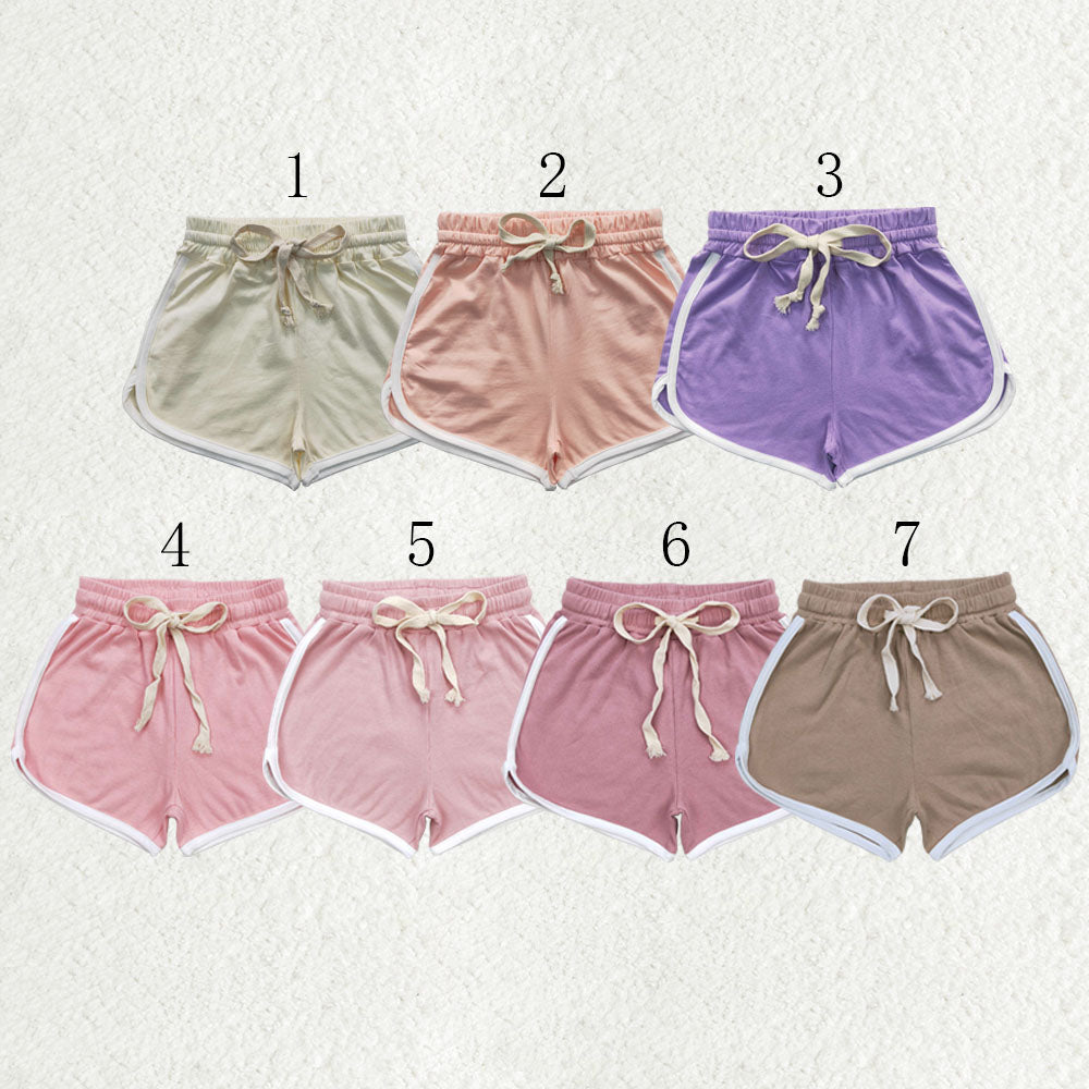Sibling Baby Girls Colorful Summer Cotton Shorts Bottom