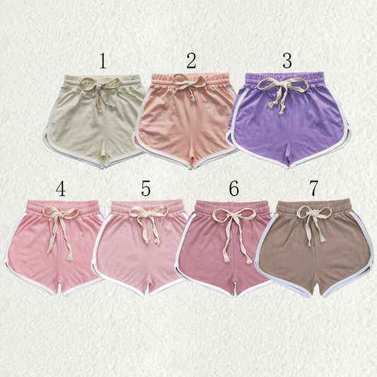 Sibling Baby Girls Colorful Summer Cotton Shorts Bottom
