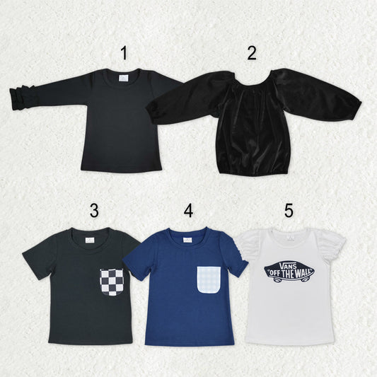 Sibling Baby Boys Girls Tee Shirts Tops