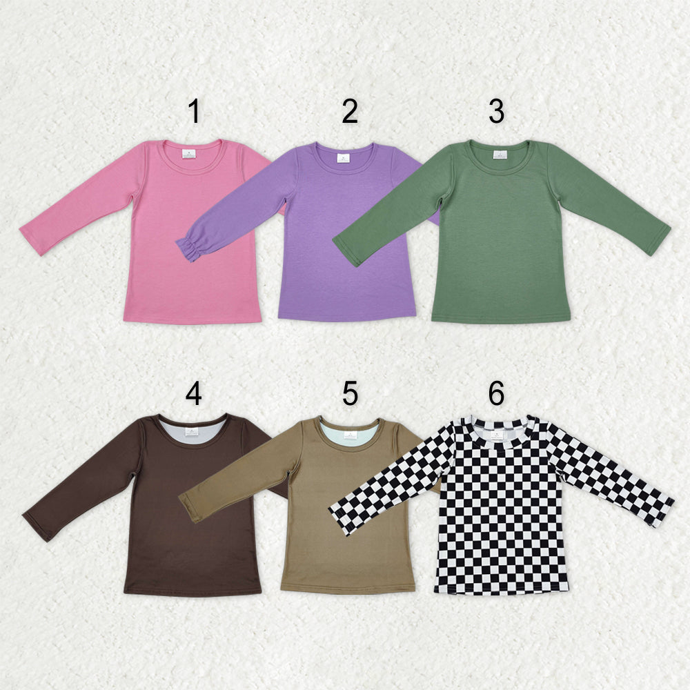 Sibling Baby Girls Long Sleeves Tee Shirts Top