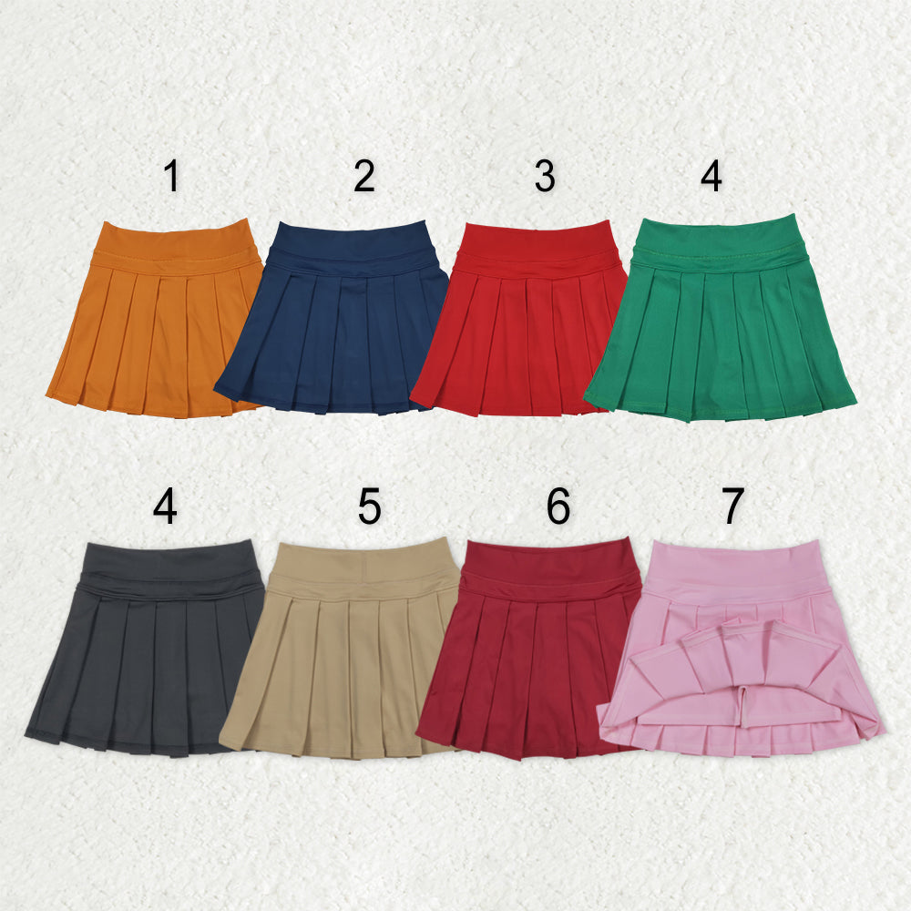 Sibling Baby Girls Yoga Active Colorful Short Skirts Bottoms