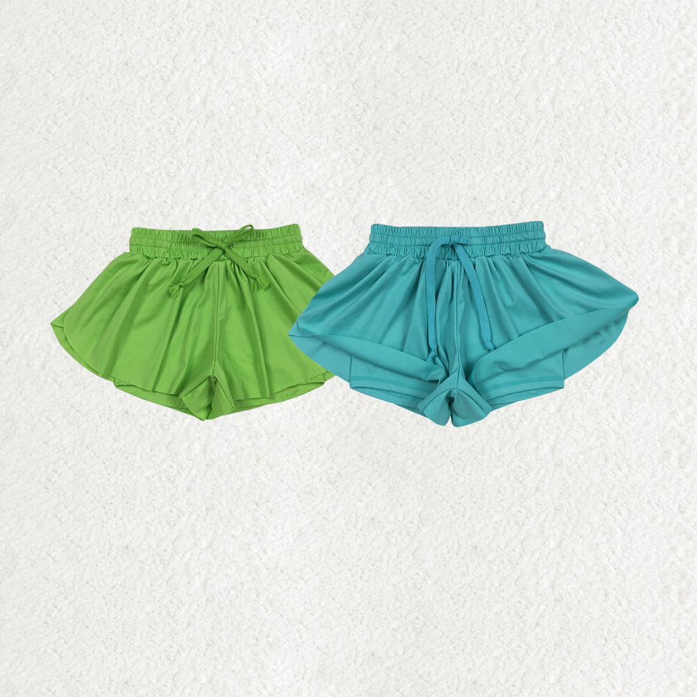 Sibling Baby Girls Colorful Skort Yoga Shorts Bottoms