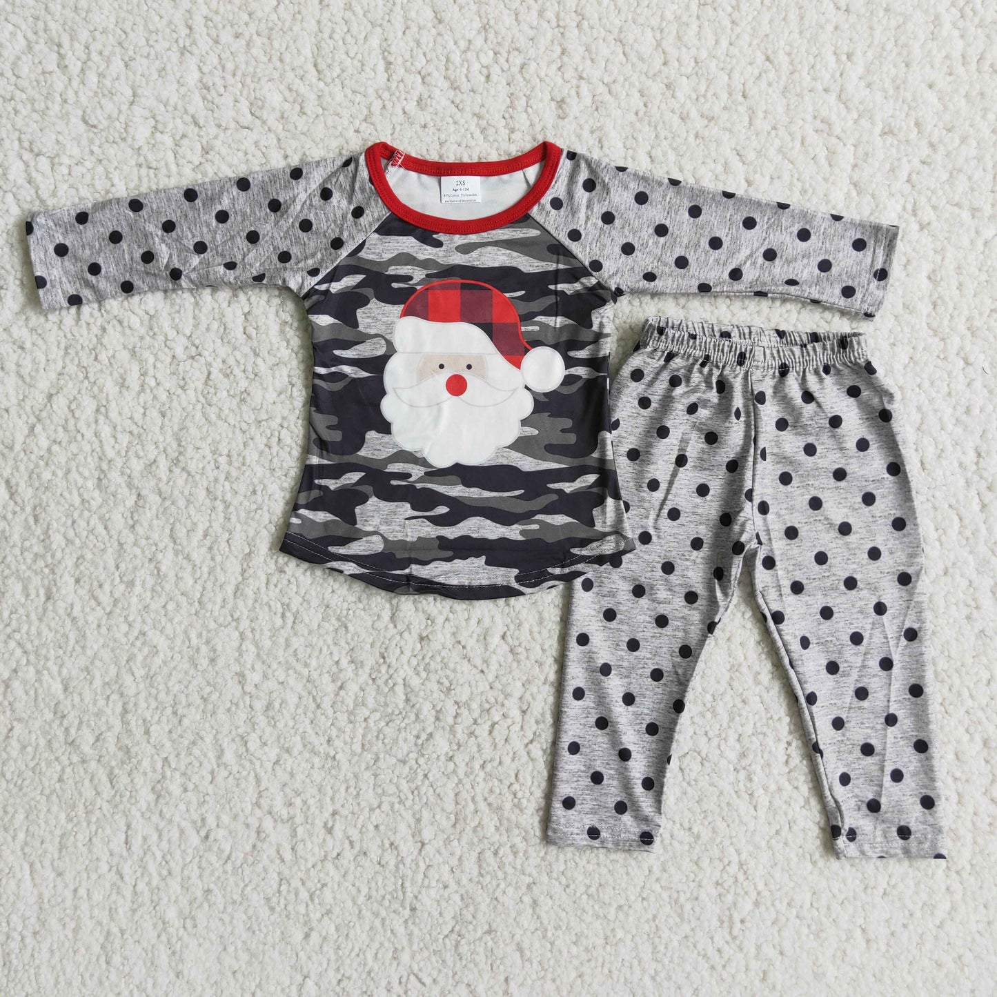 6 A23-13 baby girl  santa claus christmas clothes-promotion 2023.10.30