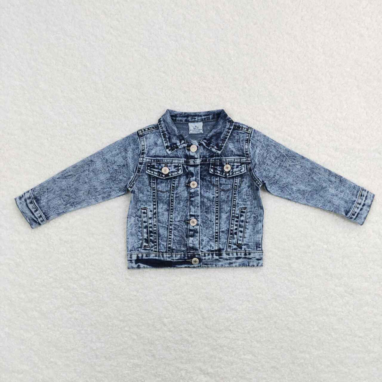 6 A5-14 baby girl clothes denim jackets winter coats