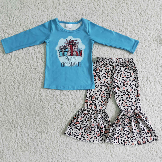 6 B6-36 baby girl merry christmas bell  bottoms Set-promotion 2023.10.23